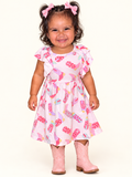 Girly Boots Dress