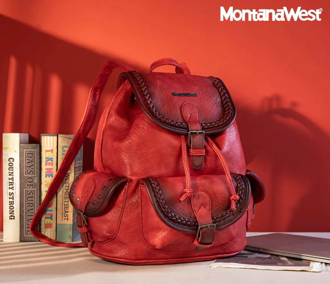 Montana West Stone Wash Backpack