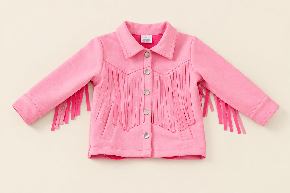 Girls Fringe Jacket