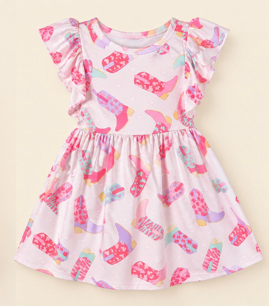 Girly Boots Dress