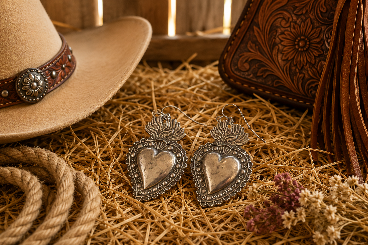 Sacred Heart Earrings