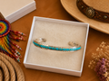 Navajo Inlayed Cuff Bracelet