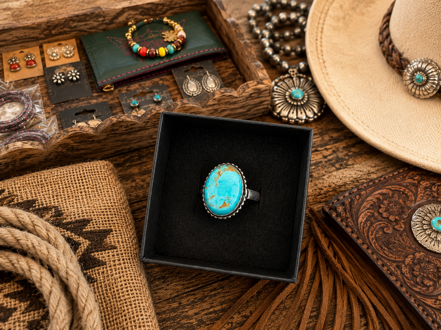 Sonoran Gold Oval Ring