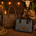 Wrangler Leopard Print Tote Bag