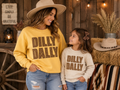 Dilly Dally Patchwork Youth Sweatshirt