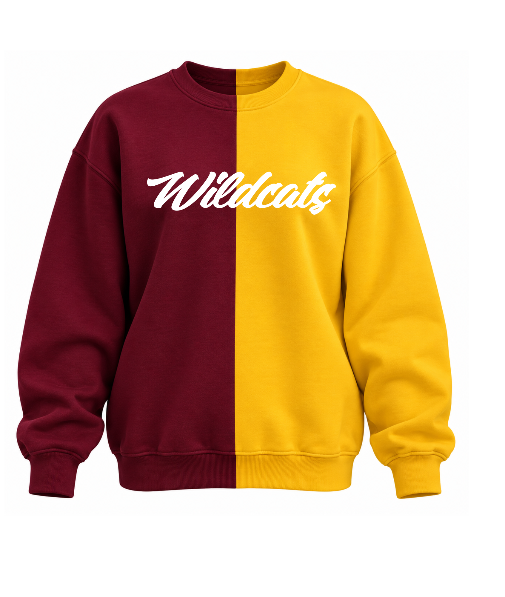 Embroidered Two-Tone Spirit Sweatshirt — PREORDER