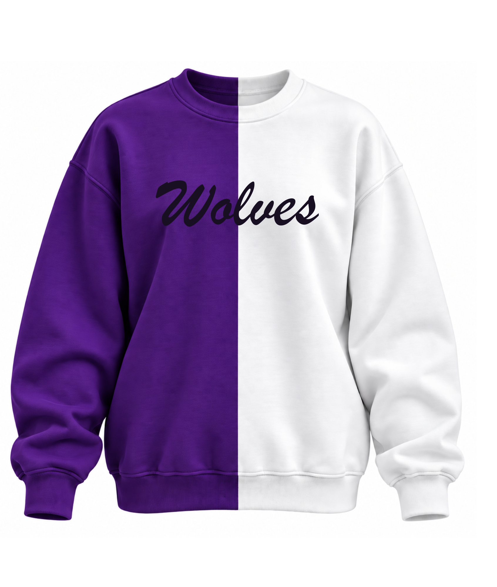 Embroidered Two-Tone Spirit Sweatshirt — PREORDER