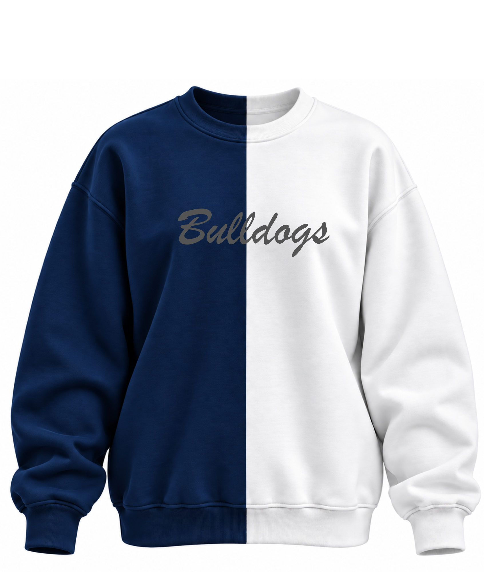 Embroidered Two-Tone Spirit Sweatshirt — PREORDER