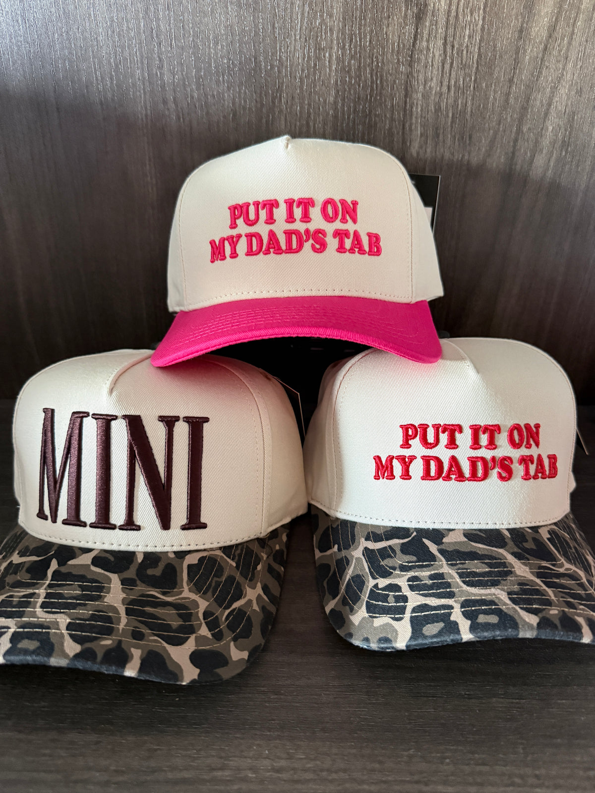 Kids Embroided Caps