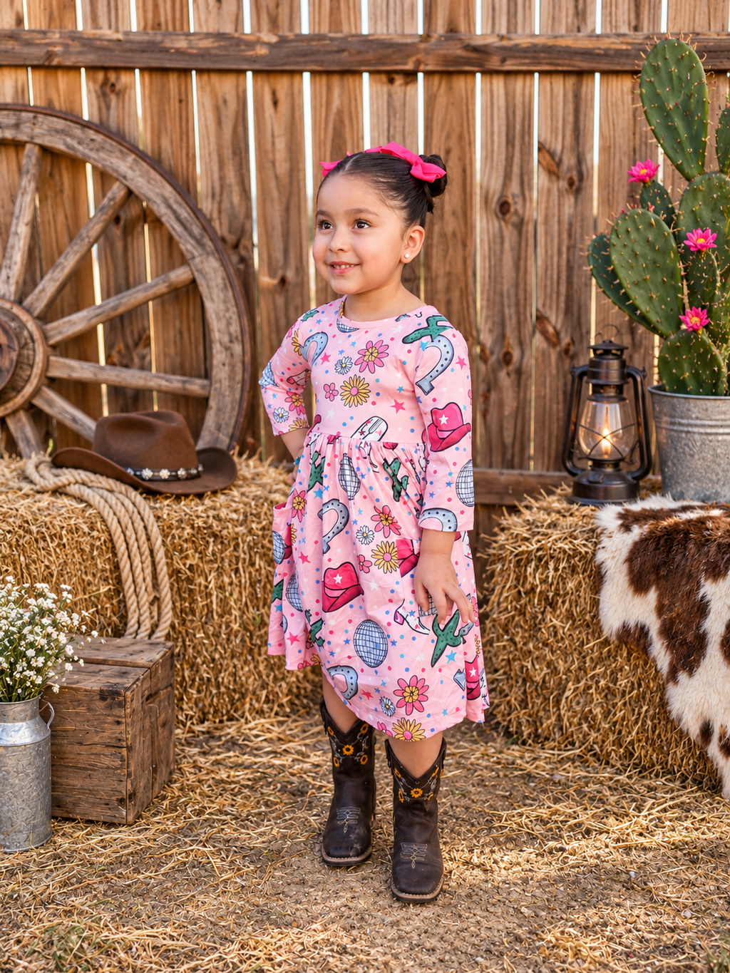 Disco Cowgirl Twirl Dress