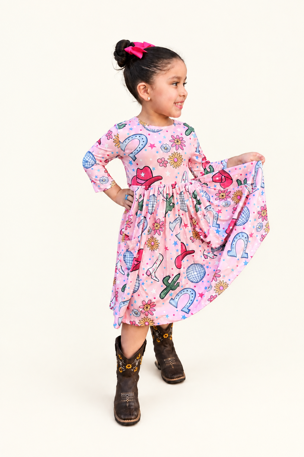 Disco Cowgirl Twirl Dress