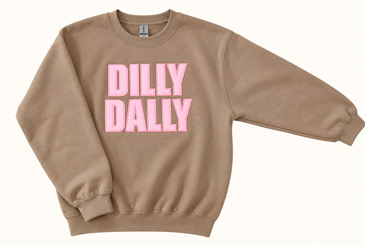 Dilly Dally Patchwork Sweatshirts Youth