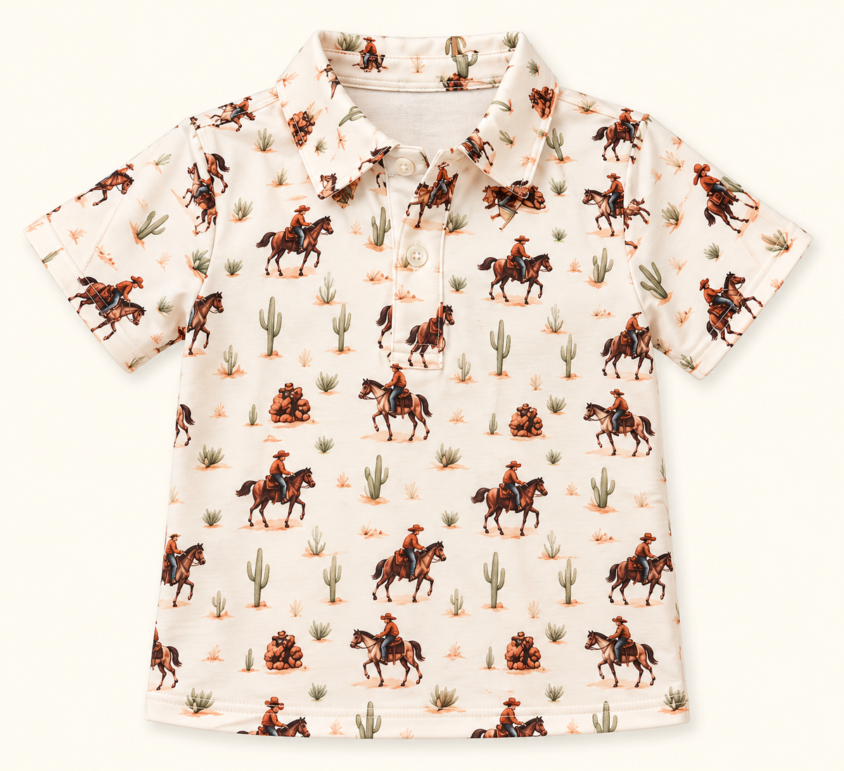 Cowboy & Cactus Polo