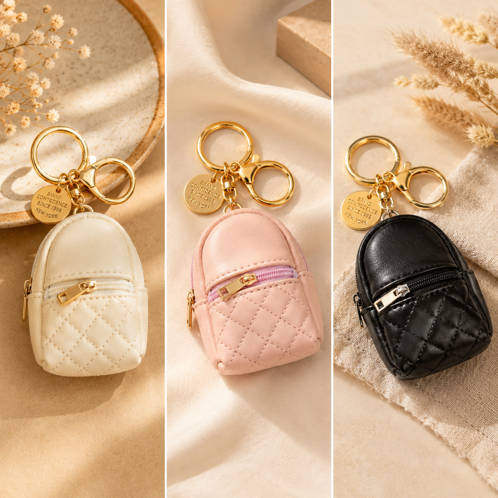 Mini Backpack Charm/Key Chain