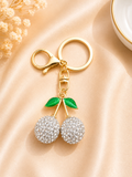Mini Rhinestone Cherries