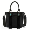 Montana West Hair on Hide Concealed Carry Tote Bag