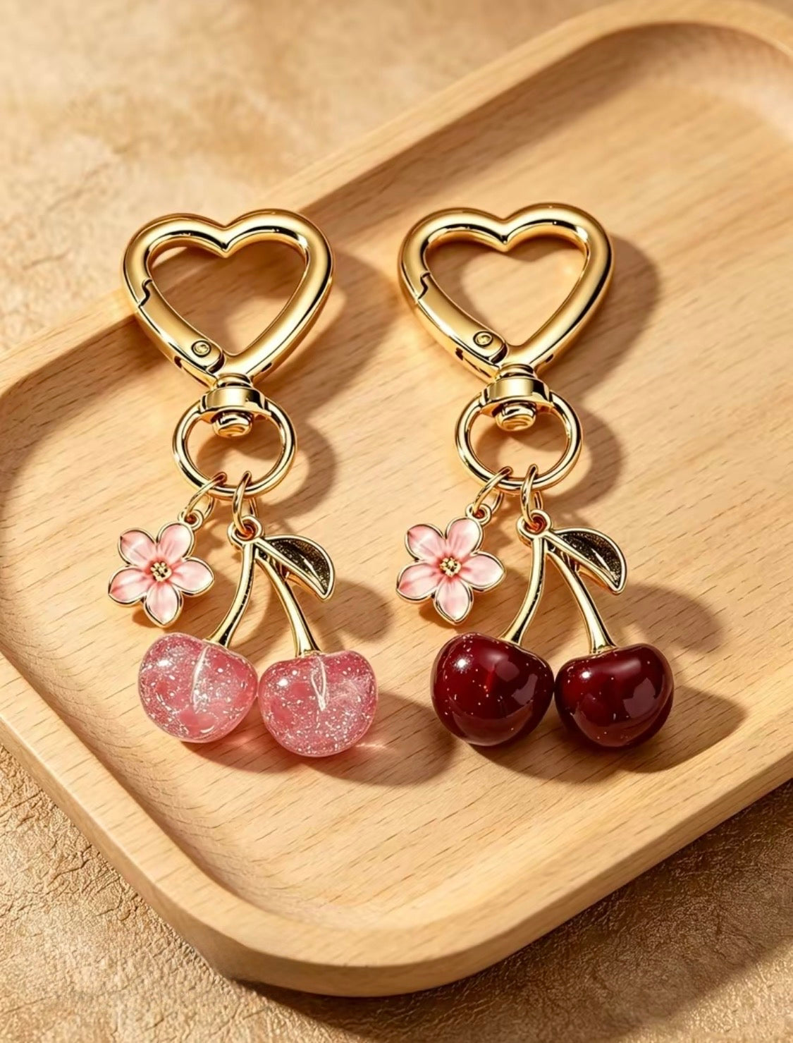 Cherry Blossom Key Chain