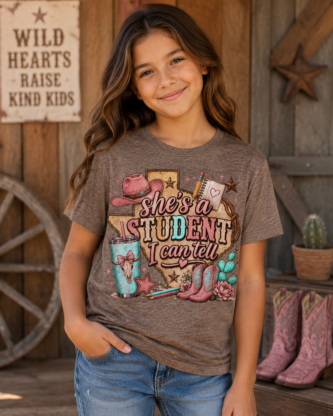 She's a Student I can Tell T-Shirt