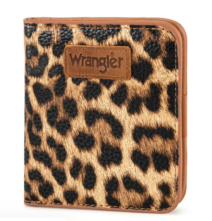 Wrangler Small Wallet Card Cases for Women with Rfid Lining and a Coin Purse