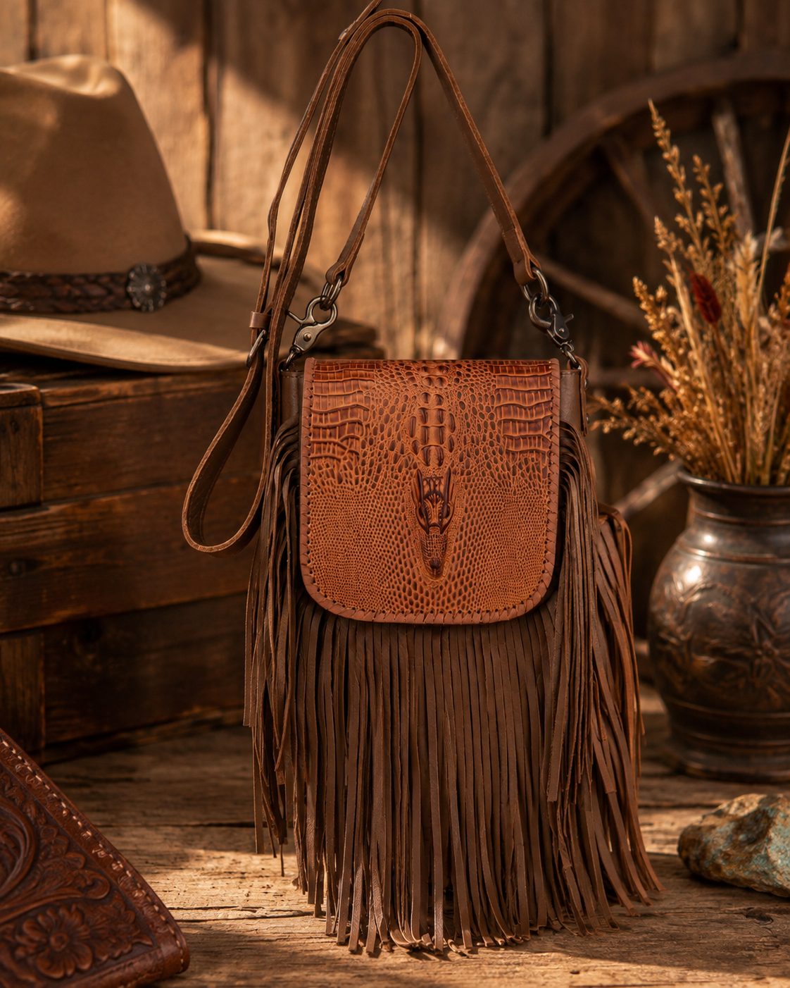 Montana West Crossbody Fringe Purse