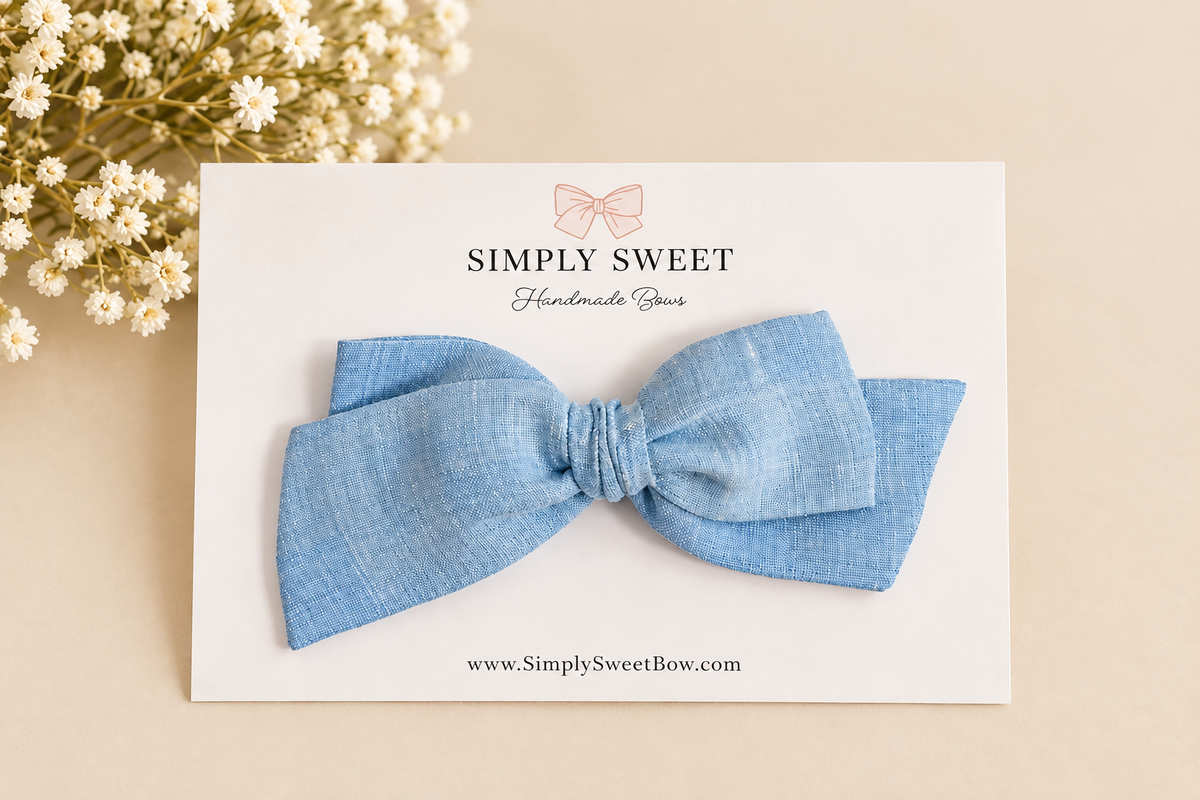 Chambray-Knot Bow