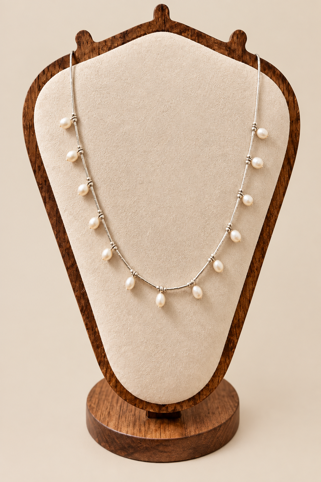 Southwest Sterling Silver Drop Necklace